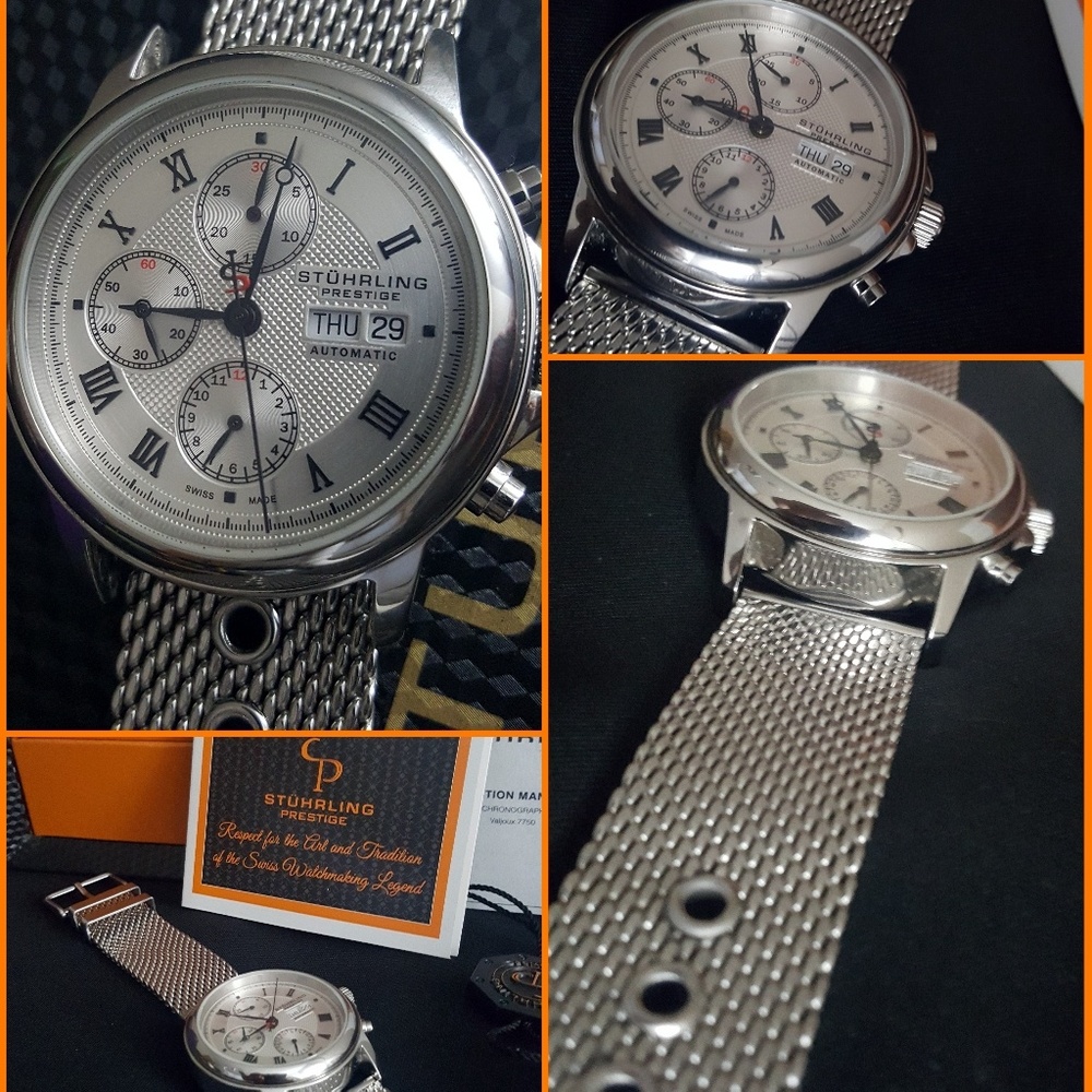 Stuhrling Prestige 362.33152 Swiss Made Valjoux
